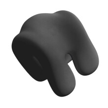 Ergonomic Memory Foam Rest Pillow for Office-Mysterious black