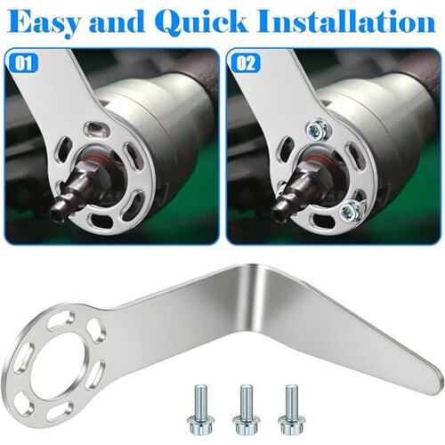 889661M Steel L Shaped Rafter Hook Replacement with Bolt, Pneumatic Tool Rafter Hook for  Nails Tool NR83A5 1