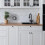 Black Cabinet Drawer Hardware Kitchen Cabinet Knobs Drawer Pulls with Installation Screws for Dressers Cupboard 18 Pack 3