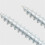 200PCS Seamless Nails Double-Headed Screw Solid Wood Baseboard Seamless Nails Foot  Special Nails Security Screws 3