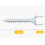 200PCS Seamless Nails Double-Headed Screw Solid Wood Baseboard Seamless Nails Foot  Special Nails Security Screws 8