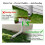 Downspout Bracket,Size-Adjustable Storm-Proof Downpipe Bracket with Rust-Resistant Coating-Solid Iron Construction 5