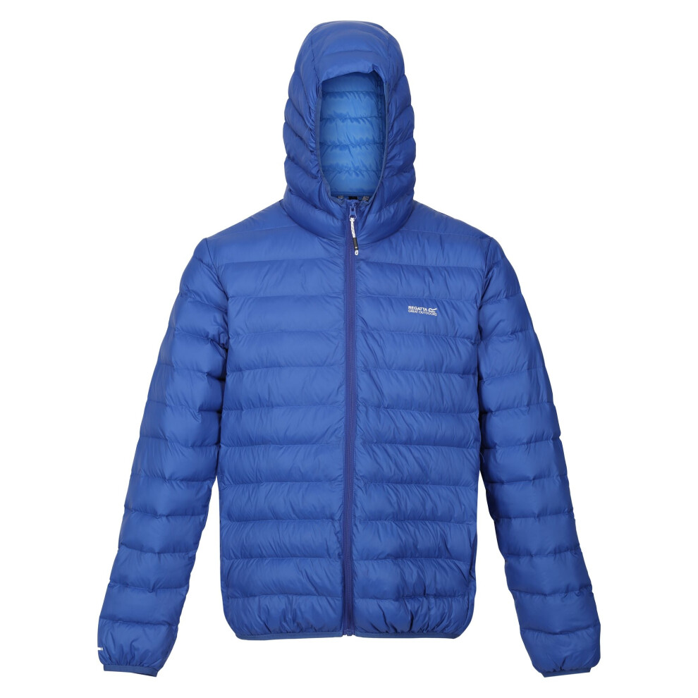 Regatta Men's Blue Marizion Baffled Hooded Padded Jacket - Dusky - L - Dusky - 100% Polyamide - Image 2