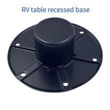 2X RV Trailer Table Base Mount Pedestal Base Round Flush Mount Table Leg Base