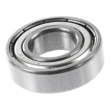 5 Pcs 6002Z Shielded Metal Bearings Silver & 2 Pcs KFL002 FL002 Self Aligning Pillow Block Flange Bearing 15mm