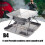 Thin Untarnished Transportable Barbecue For Firewood Cooking-B4 7
