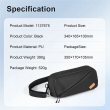 STARTRC Storage Bag for OLED/ 2/ ALLy X/PS Portal/MSI Claw/Legion GO Travel Bags Games Console Crossbody Bag