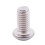M12mm Stainless Steel Hex Socket Button  Screws 300 Pcs 4