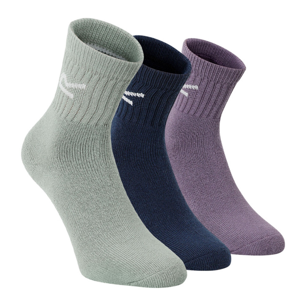 Regatta (One Size, Pastel Marl) Great Outdoors Womens/Ladies Marl Effect Socks (3 Pack)