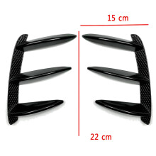 4x Car Rear Bumper Lip Spoiler Canards for W176 A200 A250 A45 AMG