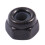 M2 Zinc Plated Nylock Nylon Insert Hex Lock Nuts Black 100Pcs 5