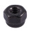 M2 Zinc Plated Nylock Nylon Insert Hex Lock Nuts Black 100Pcs 6