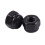 M2 Zinc Plated Nylock Nylon Insert Hex Lock Nuts Black 100Pcs 8