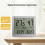 High Accuracy Digital Indoor Hygrometer Thermometer, Large Screen 5