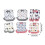 6 pezzi Hen Apron Saddle, Traspirante, 23x27 cm 2