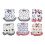 6 pezzi Hen Apron Saddle, Traspirante, 23x27 cm 3