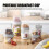 Caja de avena de doble capa 150ml+330ml PP apta para microondas 16