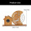Easy to Use Manual Rotating Calendar-Boat shaped pen hold 4