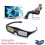 4X Rechargeable Active Shutter 3D Glasses for     ALL DLP Projector 3