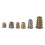 Threaded Inserts Nuts, Wood Insert Assortment Tool Kit, M4/M5/M6/M8 Furniture Screw Inserts Bolt Fastener(330 PCS) 4