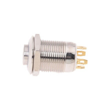5X 3V Push Button Doorbell Button LED 12 mm Silver