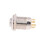 5X 3V Push Button  Doorbell Button  LED 12 mm Silver 4