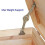 Heavy Duty Hinge Lid Support Hinge Hinge Soft Close Chest Hinge Support for Cabinet Kitchen Wardrobe 4 PCS 4