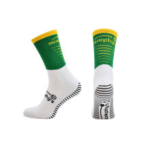 (3-5 Years, Green/Gold) Murphys Childrens/Kids Pro GAA Gripped Mid Calf Socks