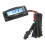 4-in-1 Motorcycle Thermometer Gauge LCD Digital 6