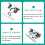 2Pcs Spring Loaded Door Easy Lock Stop Catch Release Clamp Double Roller Catch (Mp-4) 5