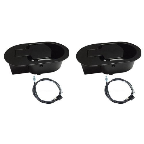 2X Recliner Release Pull Handle with Cable Universal Couch Release Lever Replacement Parts Sofa Pull Handle Accessories