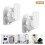 4PCS Universal Speaker Wall Mount Bracket Ceiling Stand Clamp with Adjustable Swivel and Tilt Angle Rotation 4