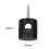 15 Pack Ceiling Hooks for Ceiling Hanging Lights, Pendant Light Hook for Ceiling Lamp, Ceiling Hooks, DIY Lamp Black 9
