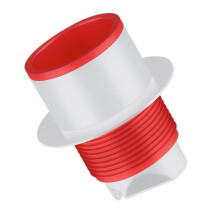 Floor Drain Plug for 50mm & 75mm Pipes | PVC Backflow Preventer