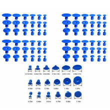 450 Pcs Puller Tabs Paintless Dent Repair Tabs Glue Pulling Tabs Kit for Small Dent