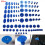 450 Pcs Puller Tabs Paintless Dent Repair Tabs Glue Pulling Tabs Kit for Small Dent 10