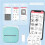 2X Doodle Dash Printer,Inkless  Sticker Pocket Printer, Portable  Printer for Photos, DIY Scrapbook 1