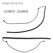 1Pair Left+Right Boot Door Anti-Pinch Strip Inductive Strip Tailgate Sealing Strip for - R-Class W251