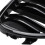2 Pair Gloss Black Front Kidney Grill Double Slat Double  Grille for  E60 E61 5 Series 2003-2010 Coupe 8
