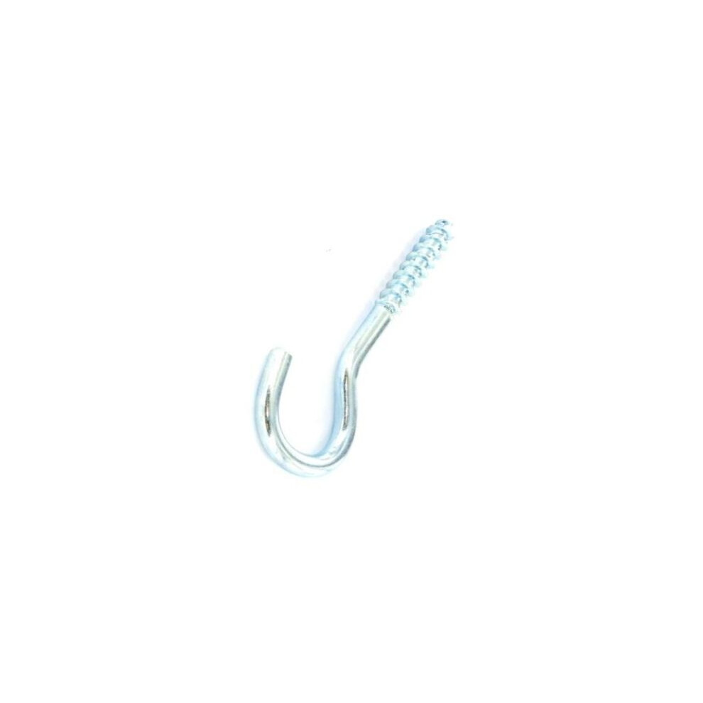 Securit Zinc Plated Screw Hook (Pack Of 2) 5063107620729