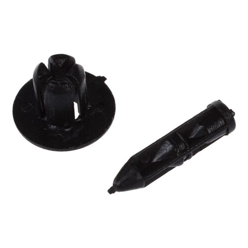 60 Pcs 7mm Hole Plastic Push Screw Rivet Fairing Panel Fixings Clips 2