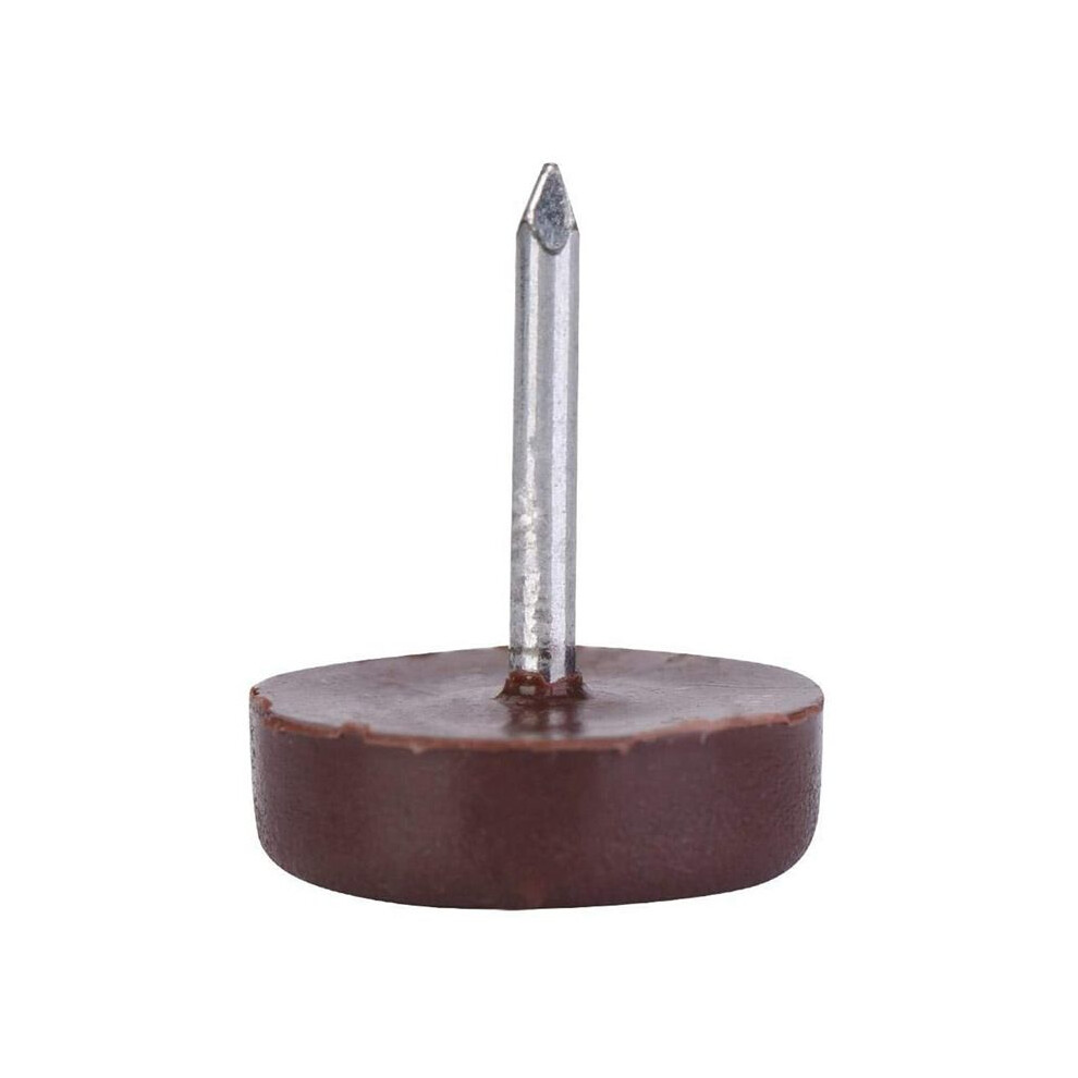 400 Pcs Chair Table Furniture Leg Bottom Feet Plastic Pads Glides Skid Nail Wood Floor Furniture Protector Noise Killer 6034060627055