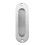 4pcs Rectangular Face Fix Flush Recessed Sliding Door Pull Handle Stainless Steel 3