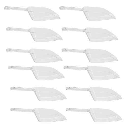 36Stk Kunststoff Eislöffel Transparent Kompakt Für Und Buffets