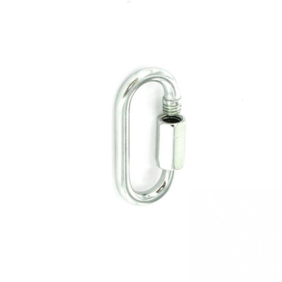 (6Mm, Silver) Securit Zinc Plated Quick Link (Pack Of 2) 5059444866579