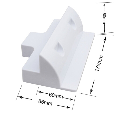 4 Pcs Solar Panel Side Mounting Bracket Kit for Caravan Yacht Boat Rv 2
