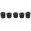 10 Pièces AV BUFFER SHOCK MOUNTING Daper Annular Buffer pour TronçOnneuse Chinoise 4500/5200/5800 7