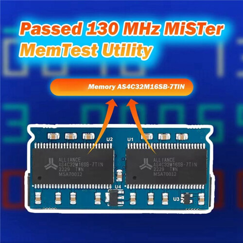 2X il Nuovissimo Modulo V3.0  SDRAM XS- da 128 MB per Console di Gioco / Saturn/ Mega CD Core 2