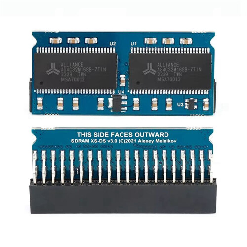 2X Newest V3.0  SDRAM XS- 128MB Module for  / Saturn/ Mega CD Core Game Consoles