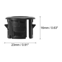 Auto Bumper Parkeerhulp Sensor Retainer Houder Beugel 89348-33010 voor 4Runner Tacoma ES350 HS250H, 6 Stuks Zwart